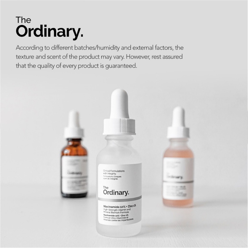 The Ordinary Niacinamide/Alpha Arbutin/Peeling Solution / Salicylic Acid  Serum Wajah Ordinary Serum