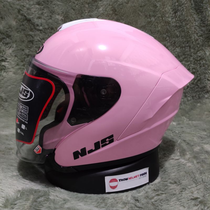 [TERLARIS] READY STOK NJS KAIROZ | NJS KAIROZ WHITE | NJS KAIROZ GREY | NJS KAIROZ SOLID | NJS KAIROZ BLACK | NJS KAIROZ BLUE | NJS KAIROZ RED | NJS KAIROZ GREEN | HELM NJS HALF FACE | NJS KAIROZ PINK | KYT KYOTO | SARANG HELM-8