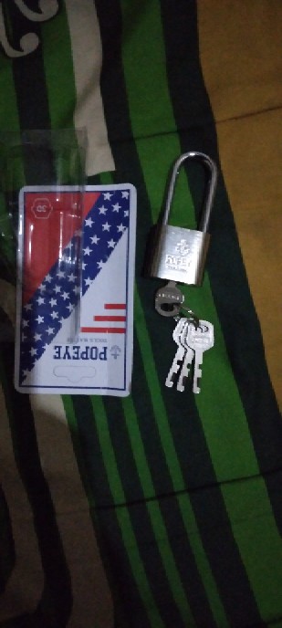 Gembok 30mm Panjang Serba Guna - Kunci Pintu Pagar Disc Cakram & Helm