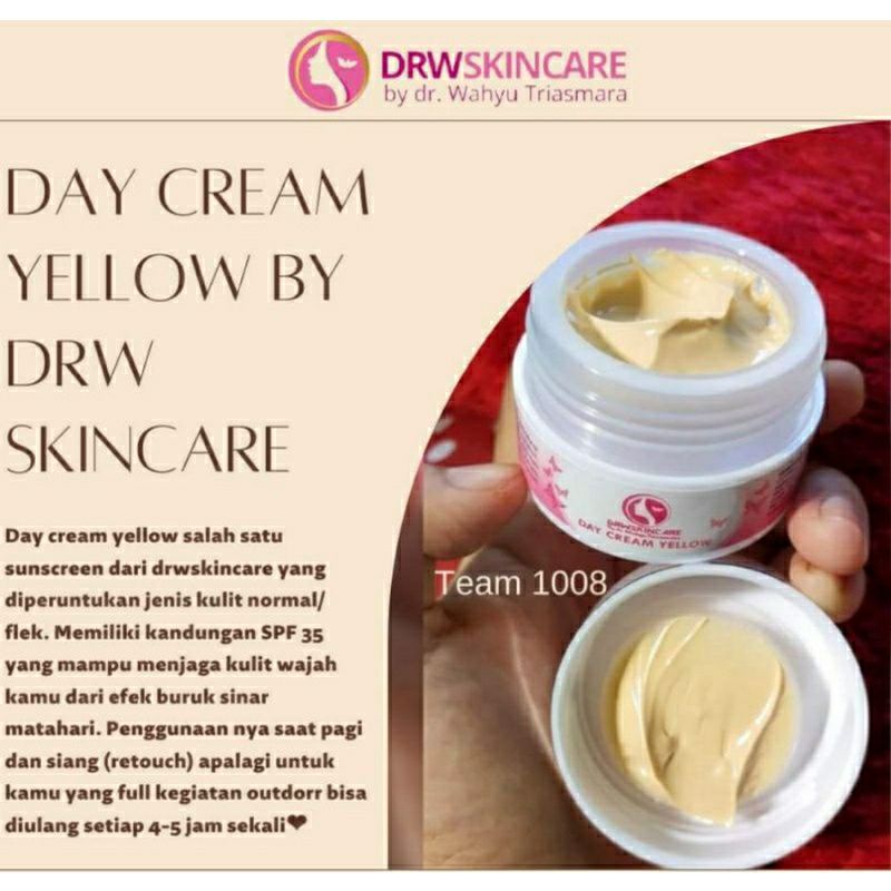 SUNCREEN PINKY GLOWING / SUNCREEN YELLOW GLOWING / KRIM SIANG DRW SKINCARE KULIT NORMAL
