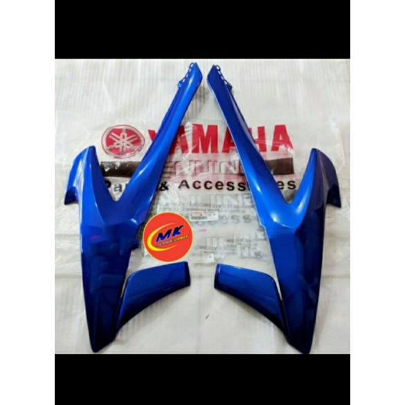 FARING SAYAP DEPAN TENGKI VIXION R 155 BIRU KANAN KIRI ORI YGP