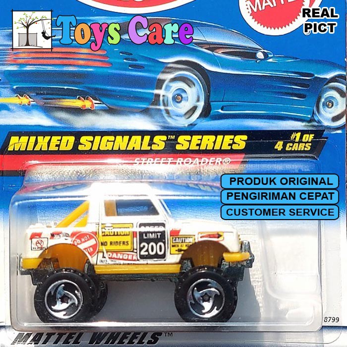 HOTWHEELS STREET ROADER 1998 PUTIH - SUZUKI KATANA JEEP OFF ROAD HW ORIGINAL MIXED SINGNALS SERIES H