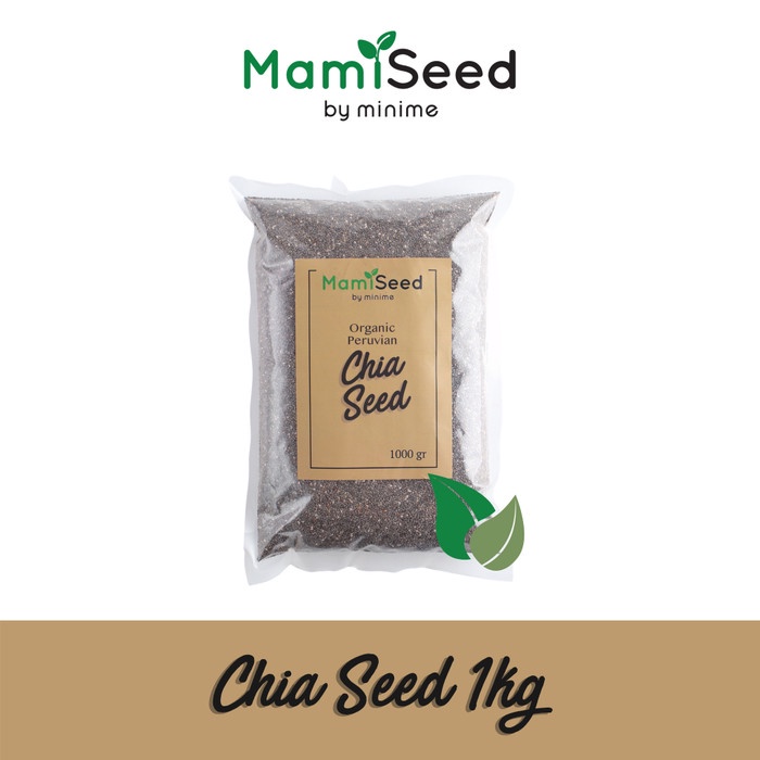 

ds201fs Mamiseed Black Organic Chia Seed 1Kg Dscscv