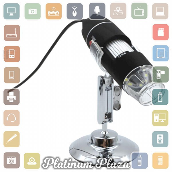 WSDCAM Digital Microscope Endoscope Camera Magnifier 500X - WS500 - Black`E0I9XF-