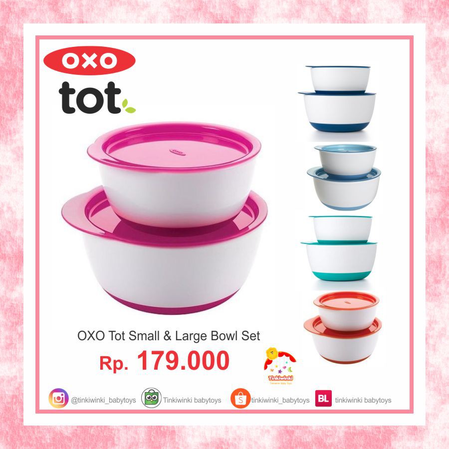 OXO Tot Small &amp; Large Bowl Set