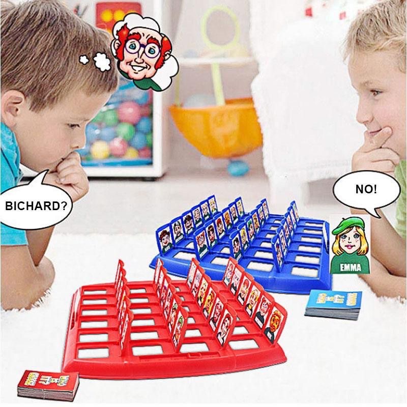 Mainan Anak Papan Permainan Tebak Gambar Who Is It Board Game SS1556