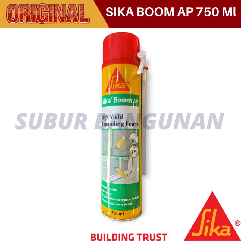 SikaBoom AP - Expanding Foam Polyurethane Sika Boom AP Busa PU 750 ML