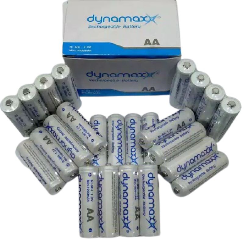 Baterai Cas AA Dynamax 1.2v Rechargeable Ni-Cd Battery Batere Recharge