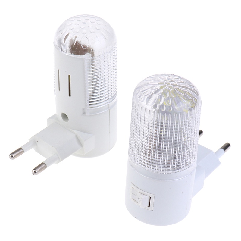 (Happy) 2pcs Lampu Dinding Led Darurat Plug Eu