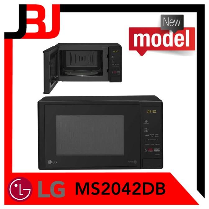 LG MICROWAVE OVEN 20L MS2042DB microwave lg low watt MS2042 hitam