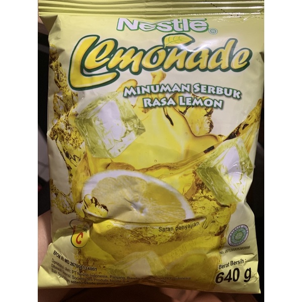 

Nestle Lemonade 640gr