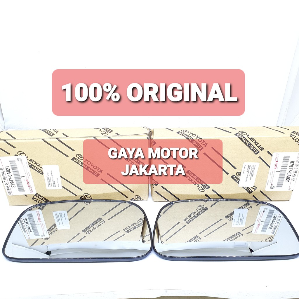 Kaca Spion Luar Kiri-Kanan SET Soluna 1996-2002 | 87947/87917-0A021