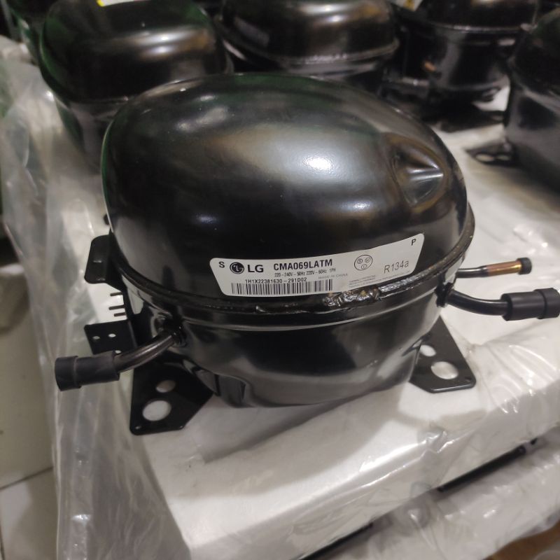 Kompressor Kulkas LG umum buat kulkas dua pintu CMA069LATM freon R134a Kompresor Kulkas LG R134 1/5p