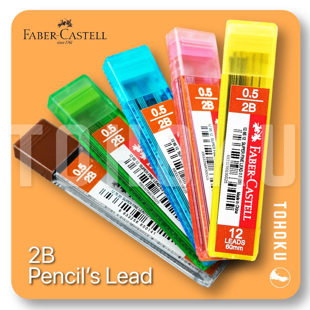 

Isi Pensil Faber Castell 2B 0.5 mm