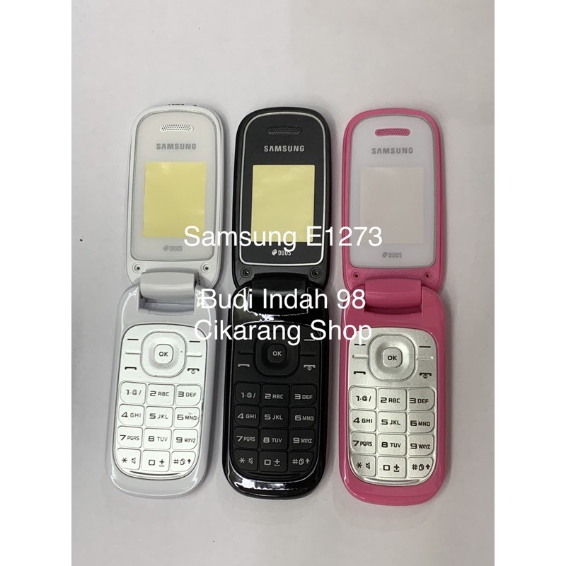 CASING FULLSET SAMSUNG E1272 ORIGINAL