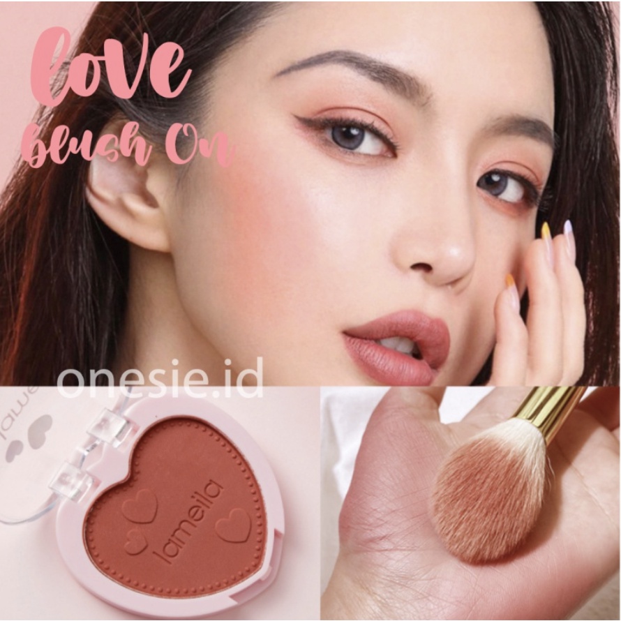 LAMEILA Blush On Love Natural Orange Pink Rouge Blush 4 Color LA058