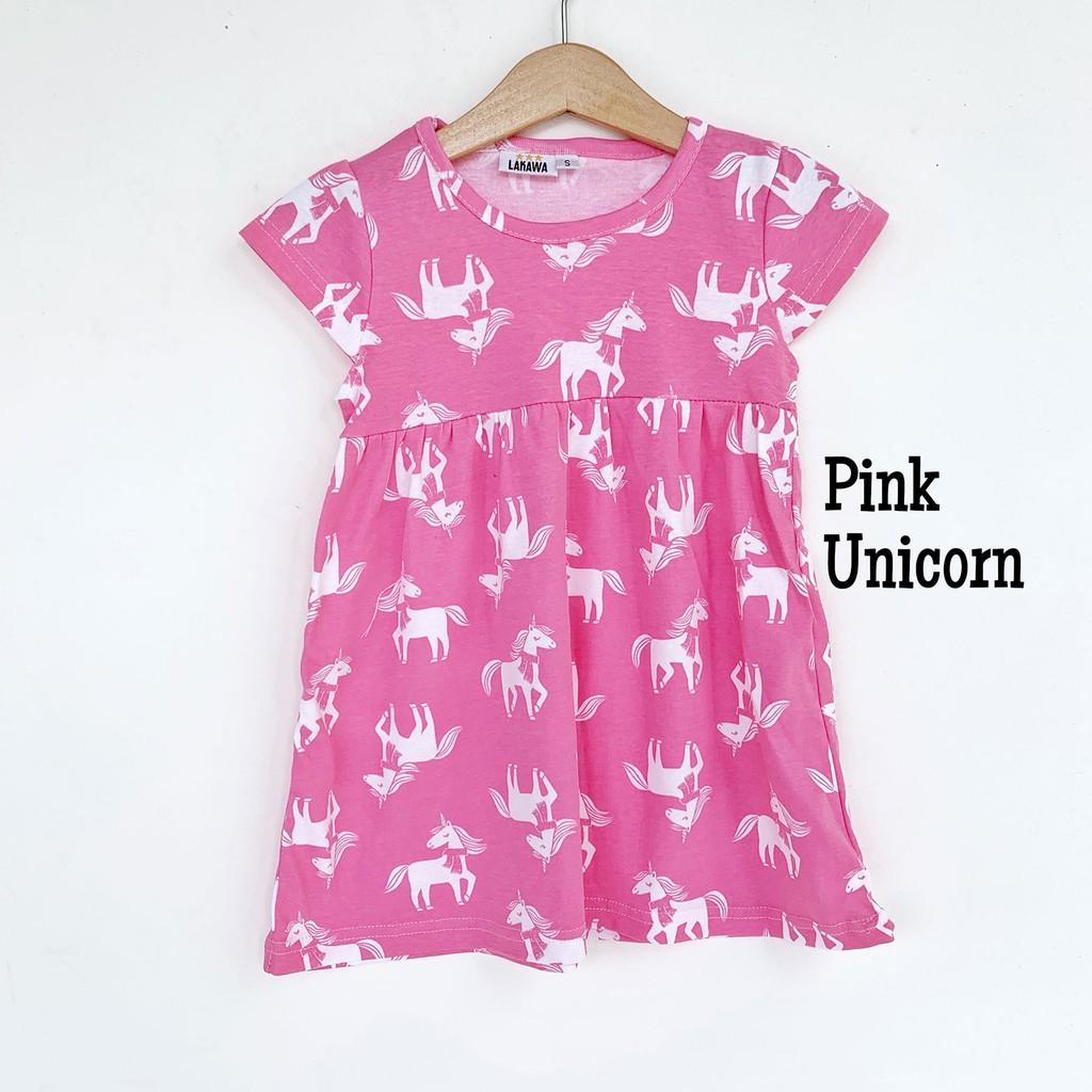 pink unicorn dress