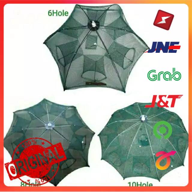 Jaring Perangkap Ikan Udang Kepiting Lobster / Hole fishing net