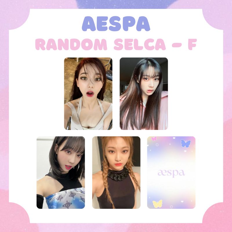 [AESPA] PHOTOCARD AESPA SELCA CUTE #1