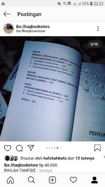 Rihlah tahfid metode pendidikan dan menghafal alquran