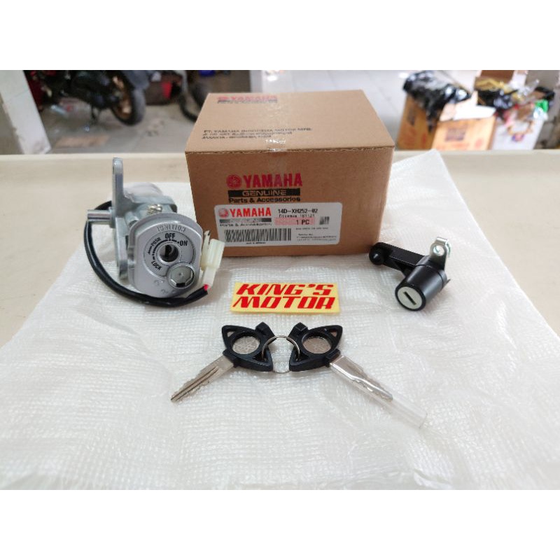 kunci kontak MIO SOUL, FINO original YGP (SET/KOMPLIT)