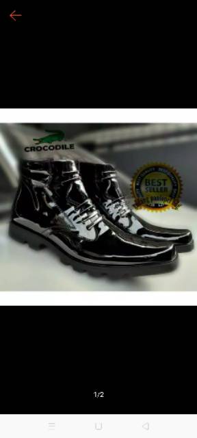 BEST SELLER !!! TOOS VAS Sepatu pdh resleting tali pareasi jatah kerja kantor polisi tni securitypns