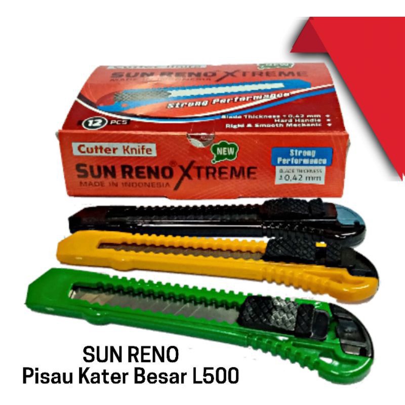 

CUTTER BESAR SIZE BESAR L500/ KNIFE SUNRENO XTREME