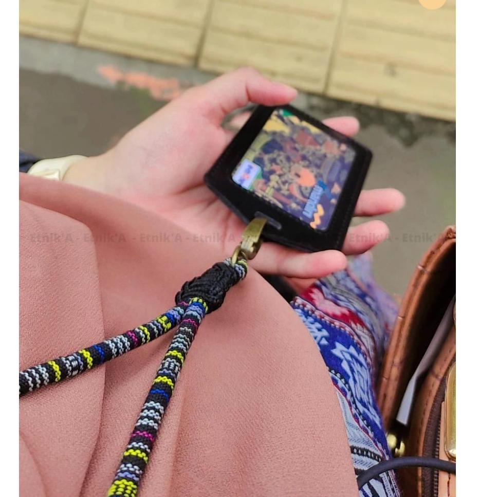 

⚡️Termurah⚡️ LANYARD TENUN / ID CARD HOLDER TALI 