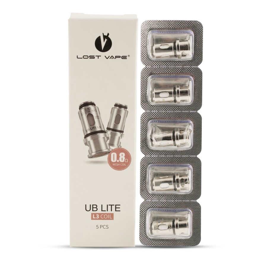 COIL LOST VAPE UB LITE POD KIT 1.0 L6 100% Authentic