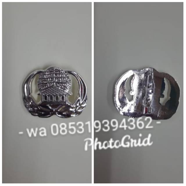 Pin korpri silver