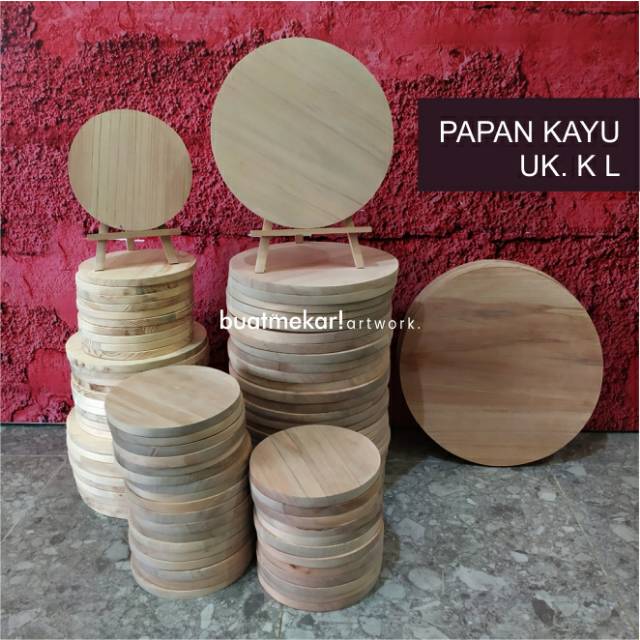 

PAPAN KAYU HALUS - Uk. K L