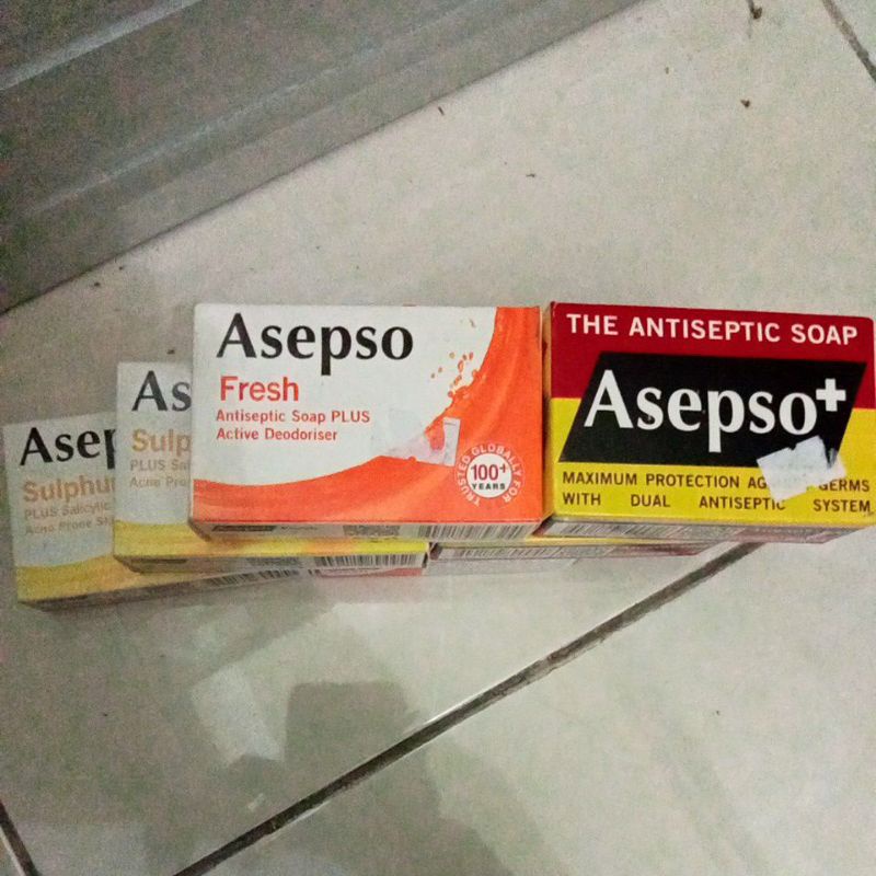 sabun mandi asepso