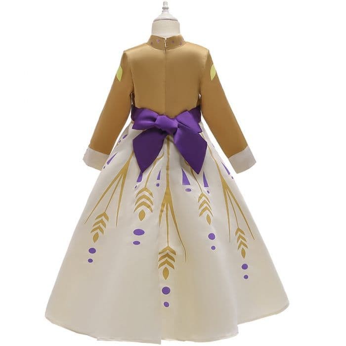 

Spesial Promo - Import Costum Dress Anna Frozen2 Coklat Muda Cosplay - 110