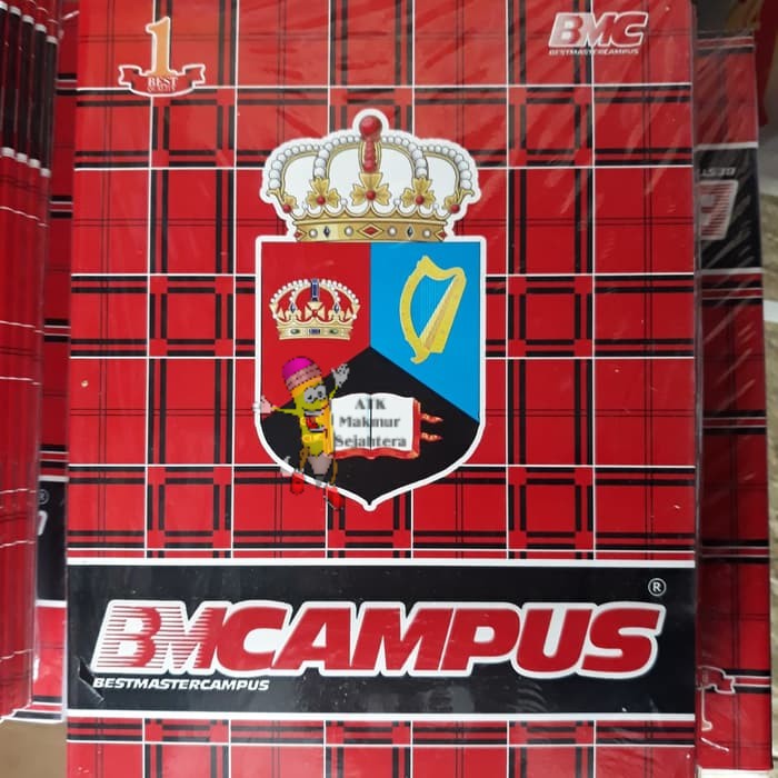 

Buku Tulis BM Campus / Campus BMC 70 Lembar (10 buku)