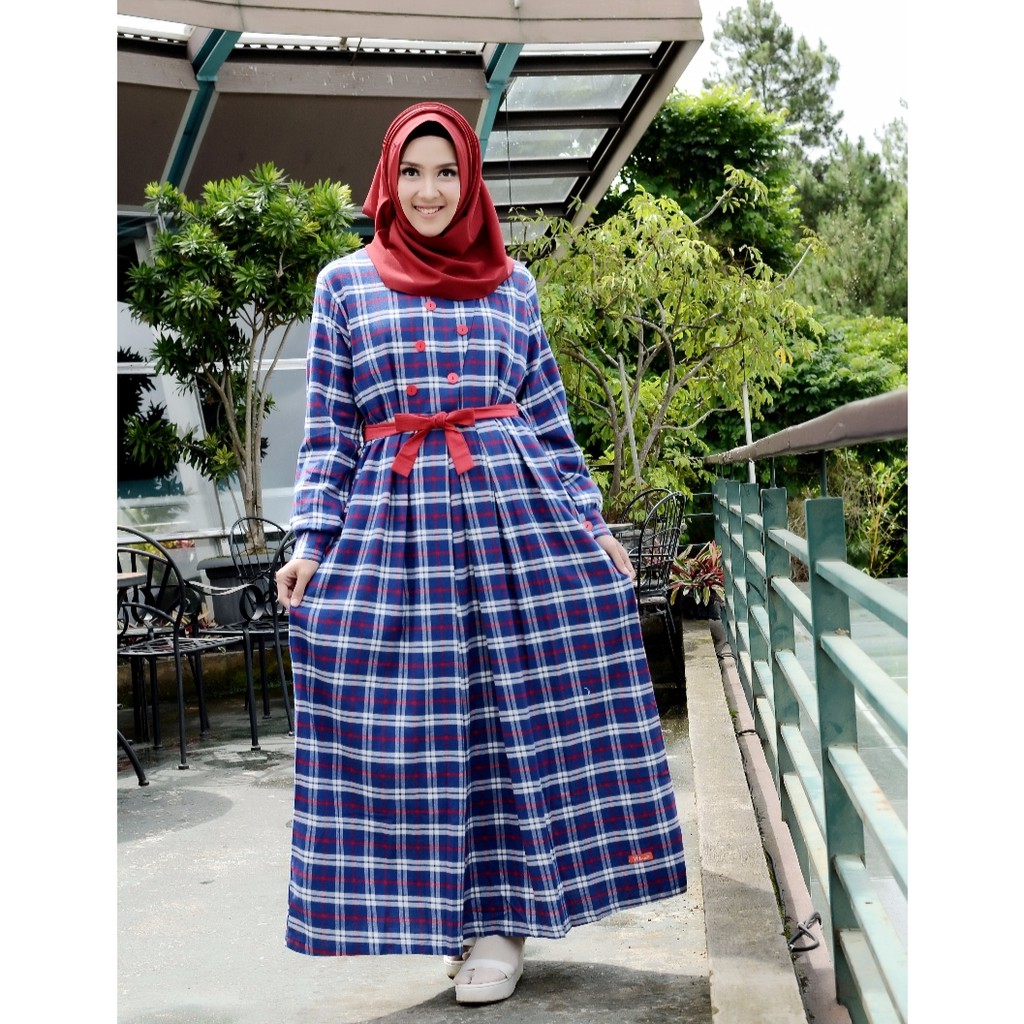 DISKON Baju Lebaran  Gamis Muslim Dress Muslim Gamis 