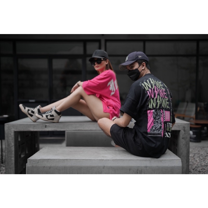 Baju oversize Insane ABCD combet 24s insane wardrobe