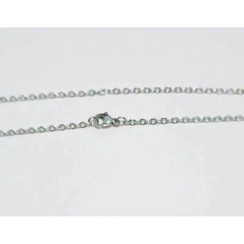 KALUNG NURI SILVER PRIA WANITA-KALUNG TITANIUM NURI KECIL SILVER PRIA WANITA BAGUS