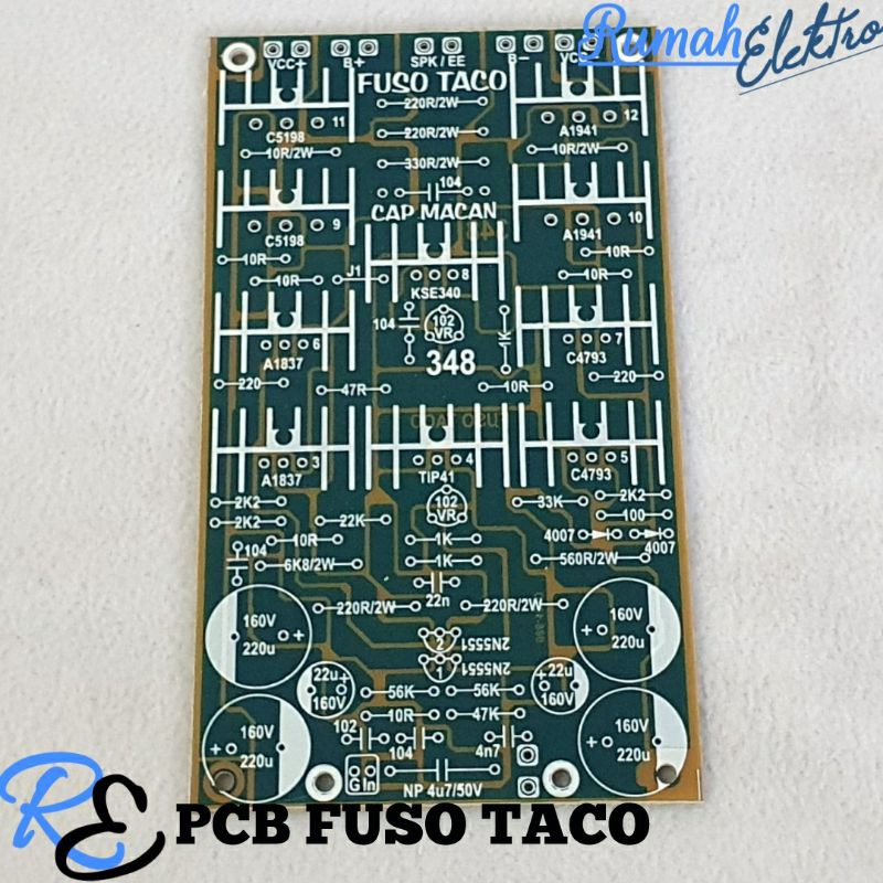 Pcb Fuso Taco Cap Macan 438