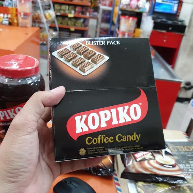 

Hanya Disini] Box 12*24Gr - Permen Kopiko Blister 288Gr / Permen Kopi Coffee Candy