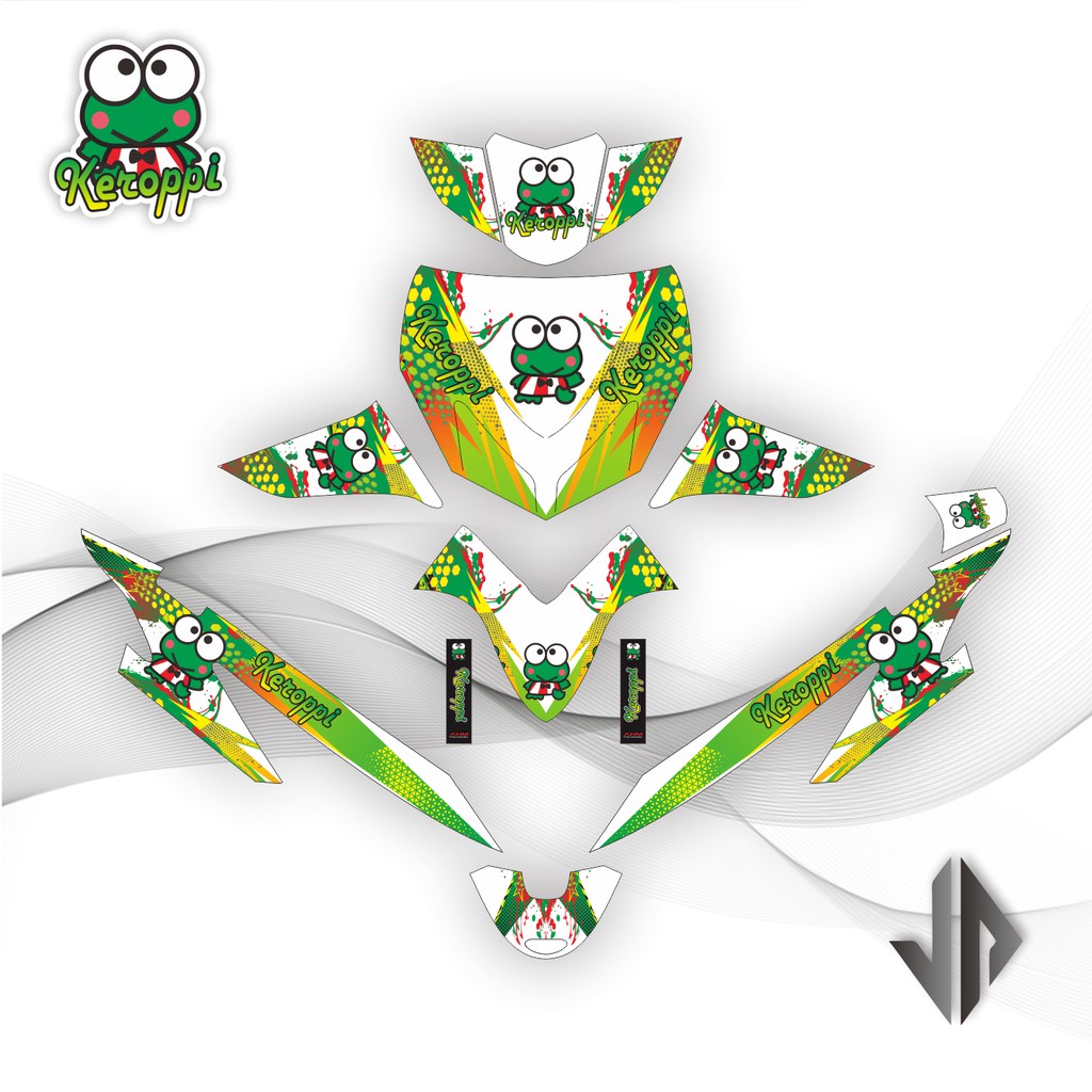 Decal Sticker / Stiker Vario 110 CW 2006 2007 2008 7 Keroppi