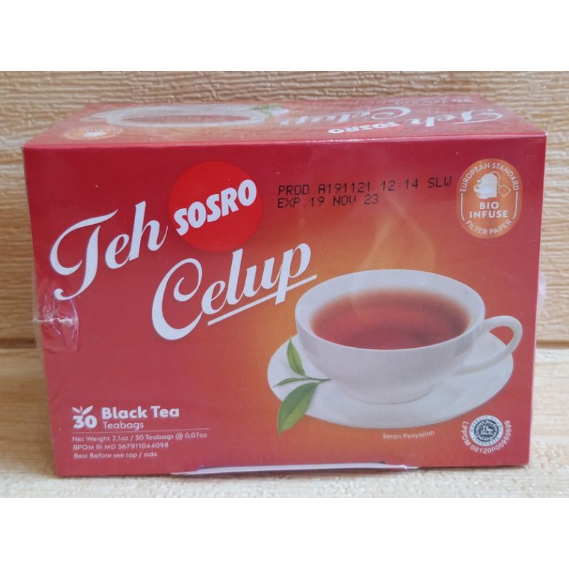 

✔MURAH Teh Celup Sosro 30 kantong teh