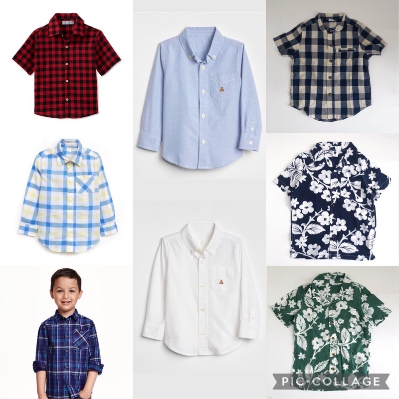 Gap boys shirts / kemeja anak gap / gap kids kemeja anak / kemeja anak gap