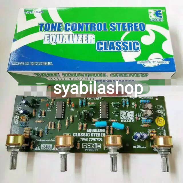 KIT TONE CONTROL STEREO EQUALIZER CLASSIC / Kit Tone Control stereo Classic