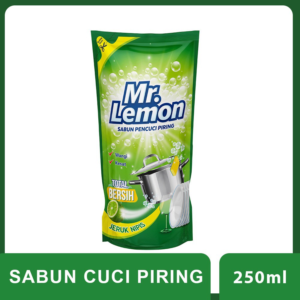 Sabun Cuci Piring Cair Mr.Lemon 250ml