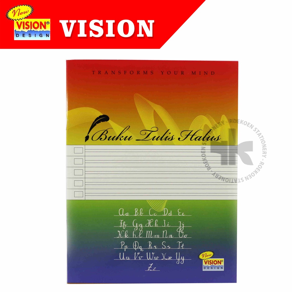 

Vision Buku Tulis 38 Halus - Garis 3
