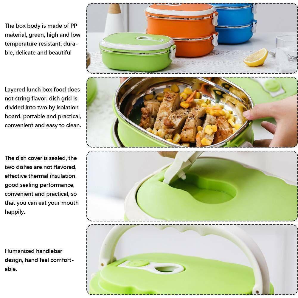 Solighter Warmer Food Container Portable Paket Bekal Anak Dewasa Sekolah