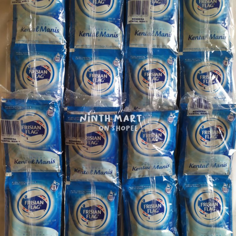 

FRISIAN FLAG KENTAL MANIS 1 RENCENG - PUTIH [40 GR/SACHET]