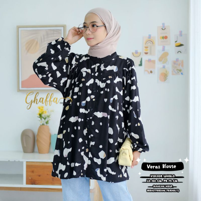 Veraz blouse motif by ghaffa the label