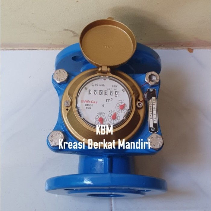 Pertukangan - Powogaz 2 Inch Mwn50 Nubis Dn50 / Meteran Air 2" / Water Meter Powogaz