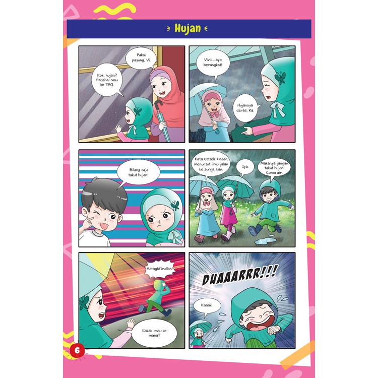 Komik Anak Muslim : Muslim Cilik Cerdas